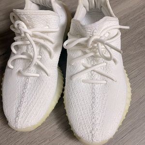Authentic white Yeezy Boost